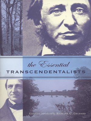Essential Transcendentalists - ebook